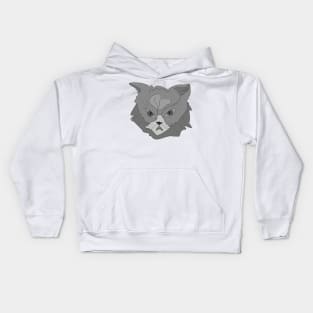 cat face Kids Hoodie